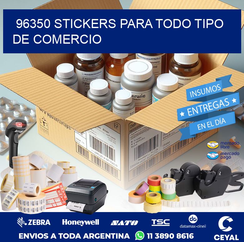 96350 STICKERS PARA TODO TIPO DE COMERCIO