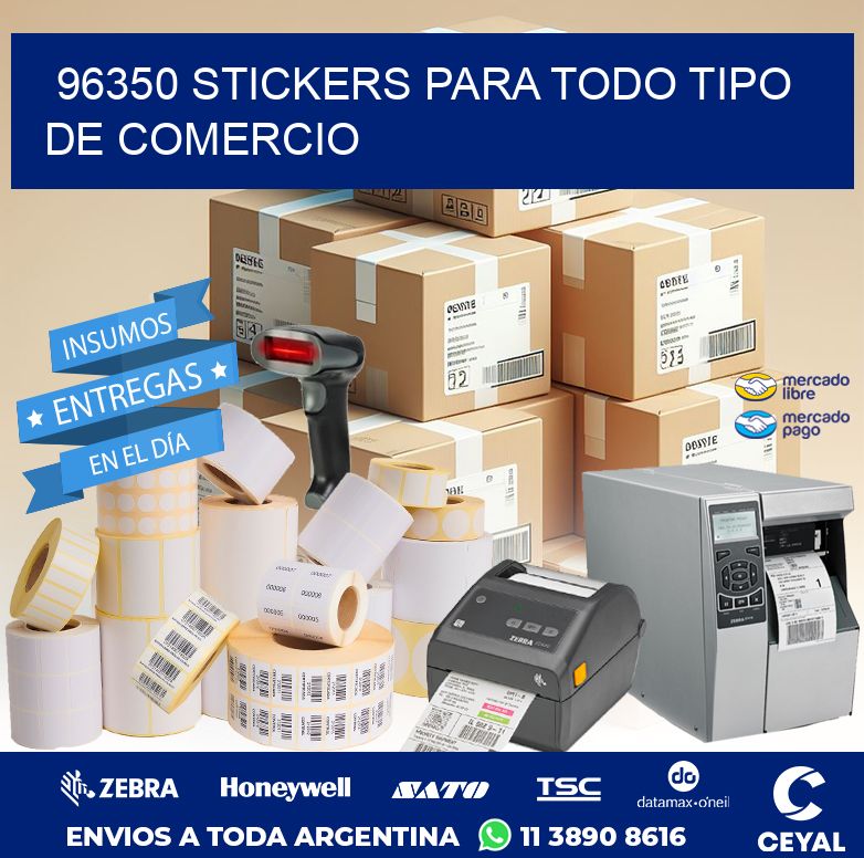 96350 STICKERS PARA TODO TIPO DE COMERCIO