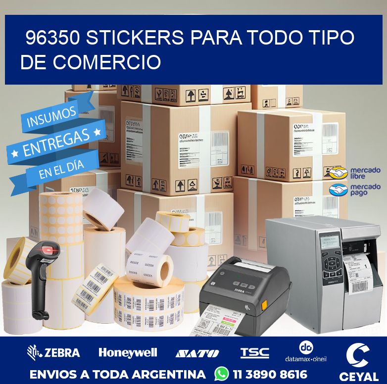 96350 STICKERS PARA TODO TIPO DE COMERCIO