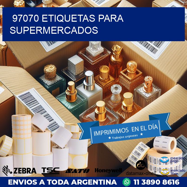 97070 ETIQUETAS PARA SUPERMERCADOS