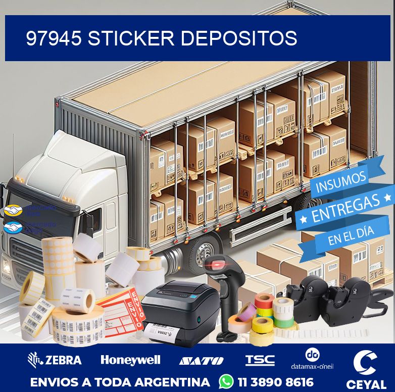97945 STICKER DEPOSITOS