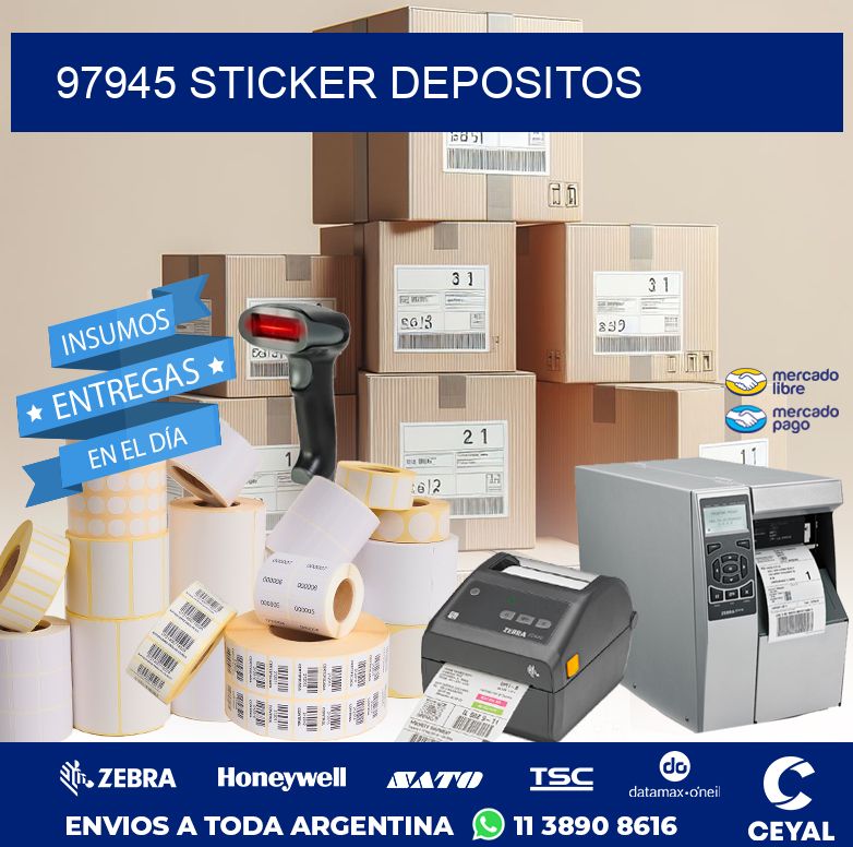 97945 STICKER DEPOSITOS