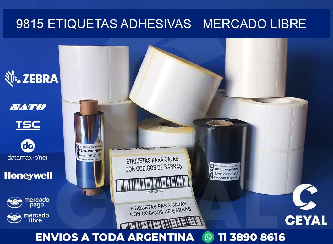 9815 ETIQUETAS ADHESIVAS – MERCADO LIBRE