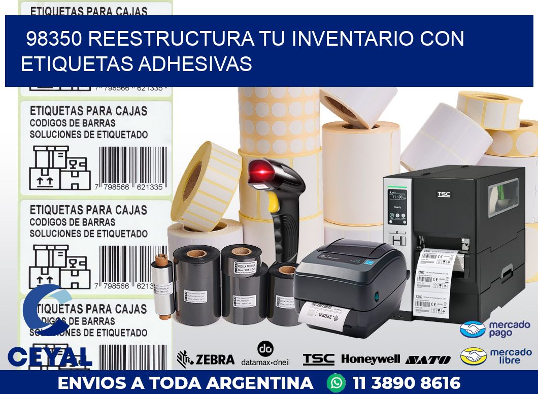 98350 REESTRUCTURA TU INVENTARIO CON ETIQUETAS ADHESIVAS