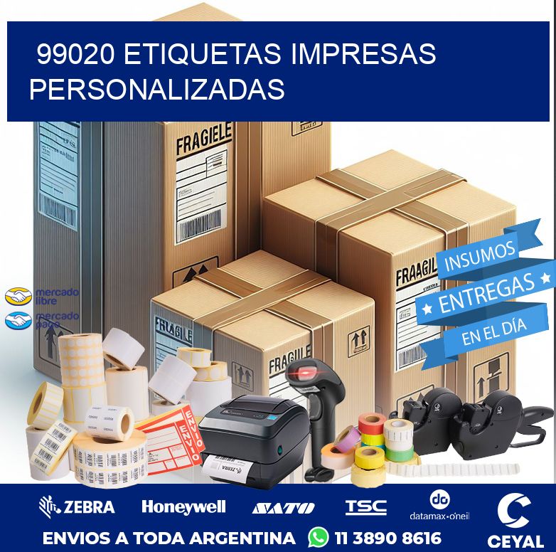 99020 ETIQUETAS IMPRESAS PERSONALIZADAS