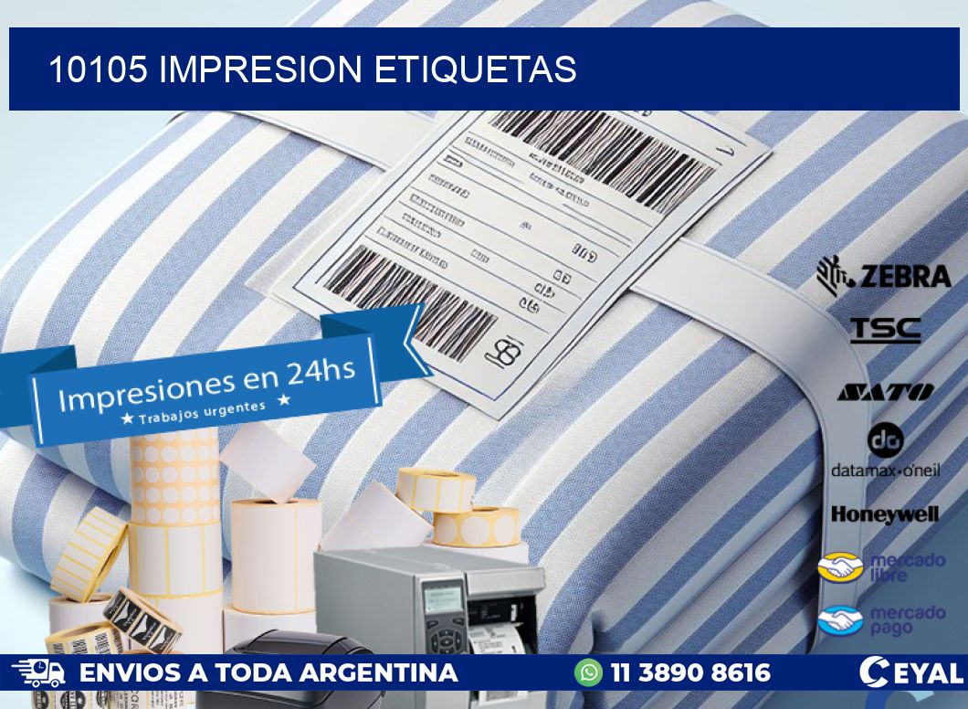 10105 impresion etiquetas