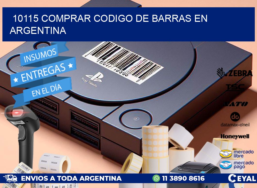 10115 Comprar Codigo de Barras en Argentina