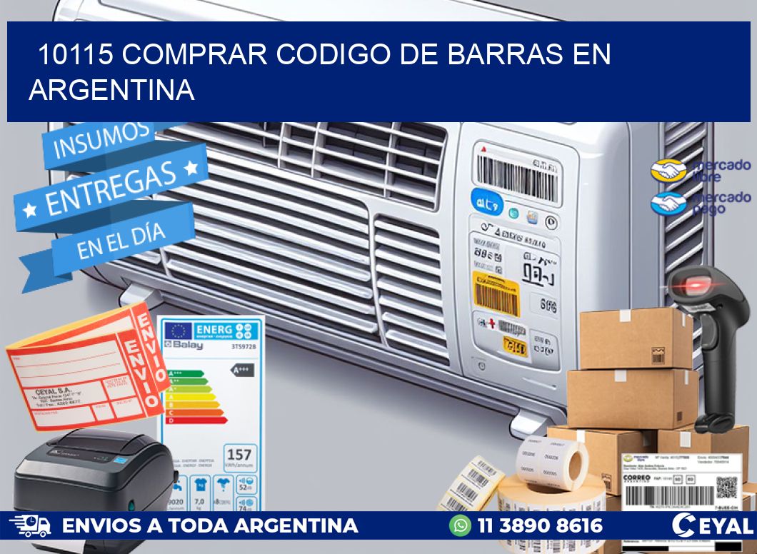 10115 Comprar Codigo de Barras en Argentina