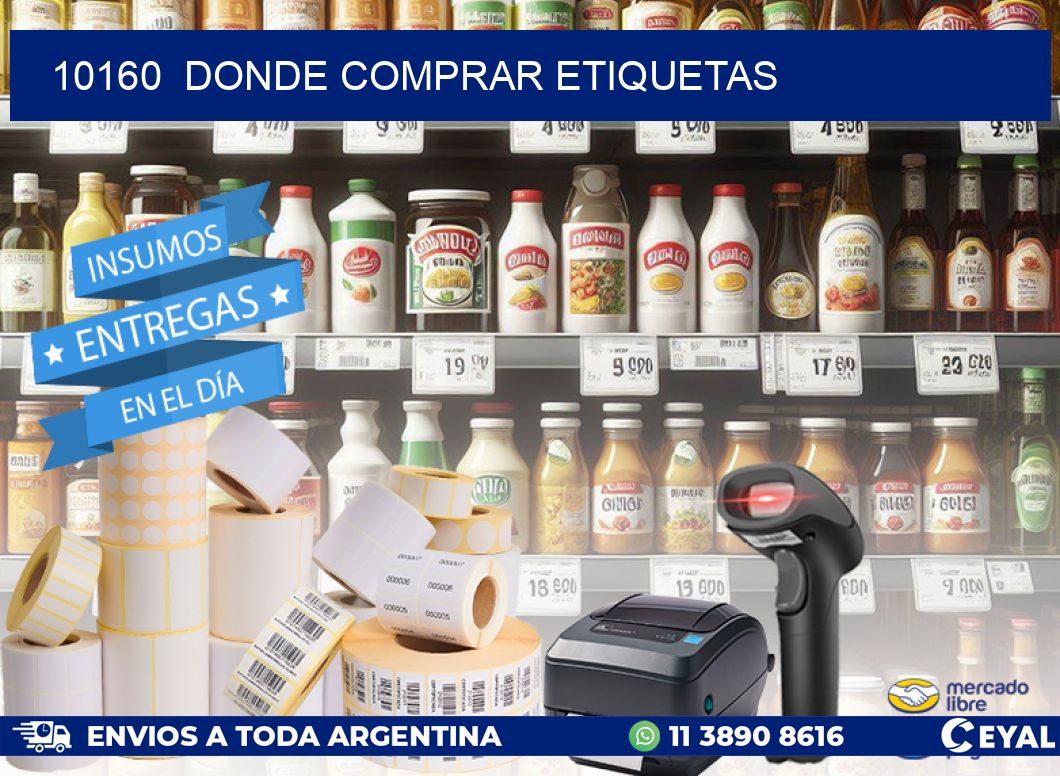 10160  donde comprar etiquetas