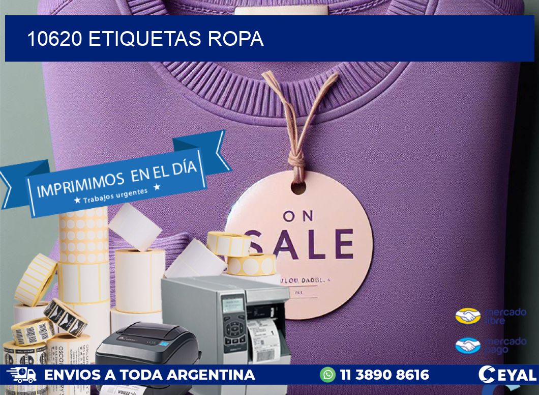 10620 ETIQUETAS ROPA