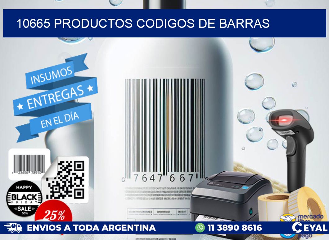 10665 productos codigos de barras