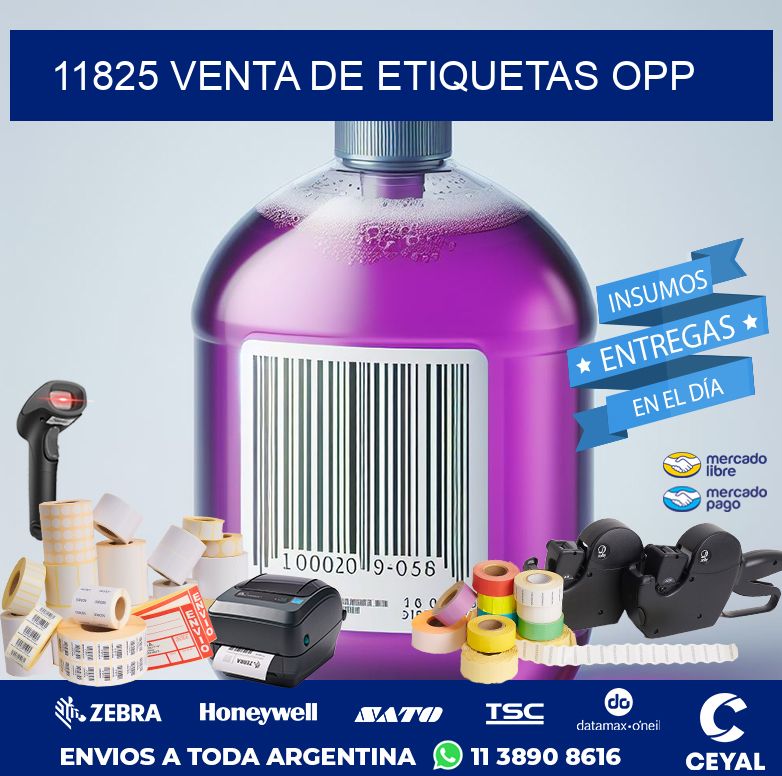 11825 VENTA DE ETIQUETAS OPP