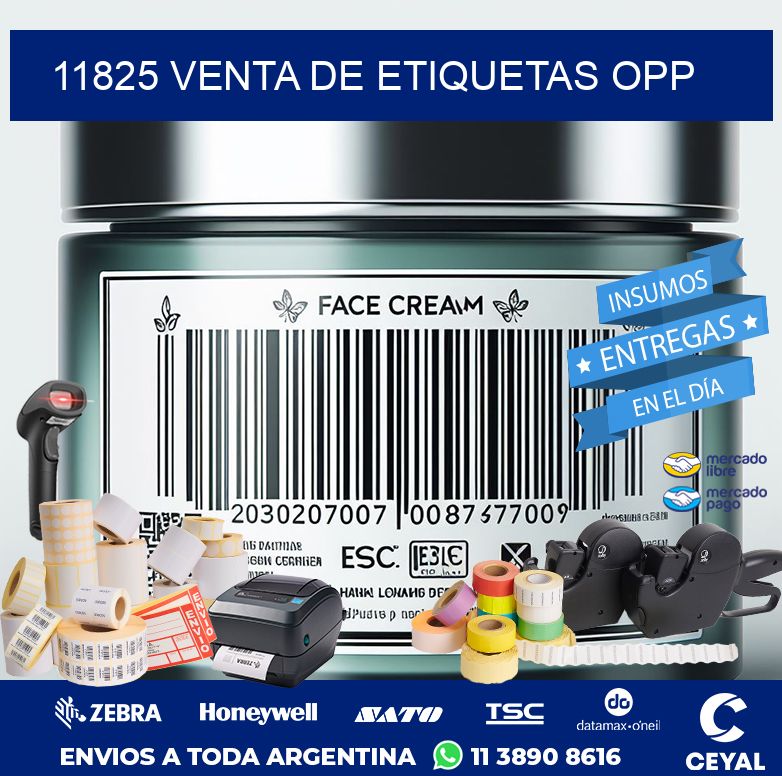 11825 VENTA DE ETIQUETAS OPP