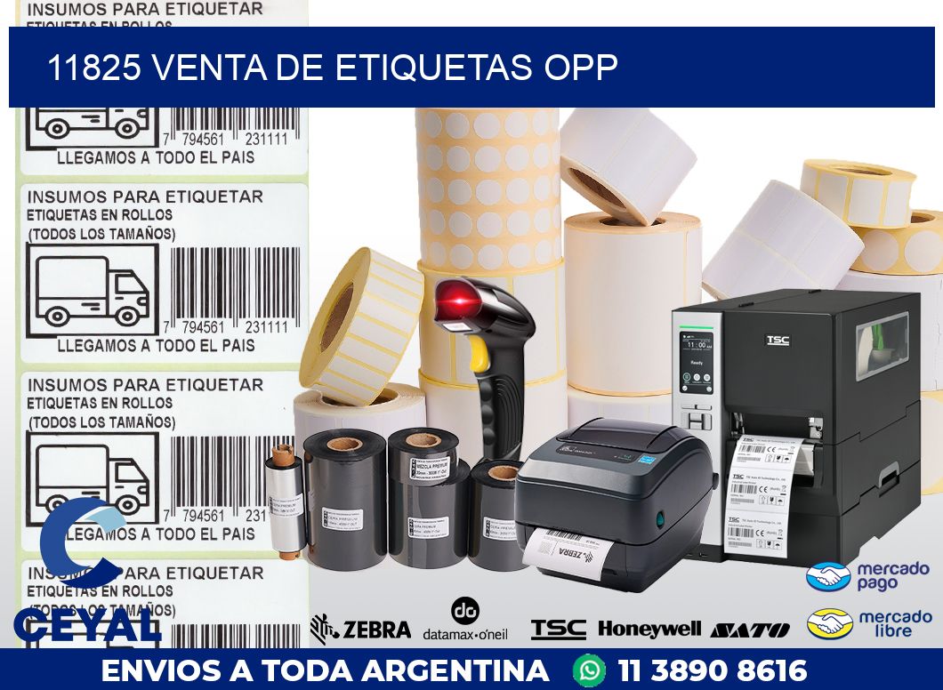 11825 VENTA DE ETIQUETAS OPP