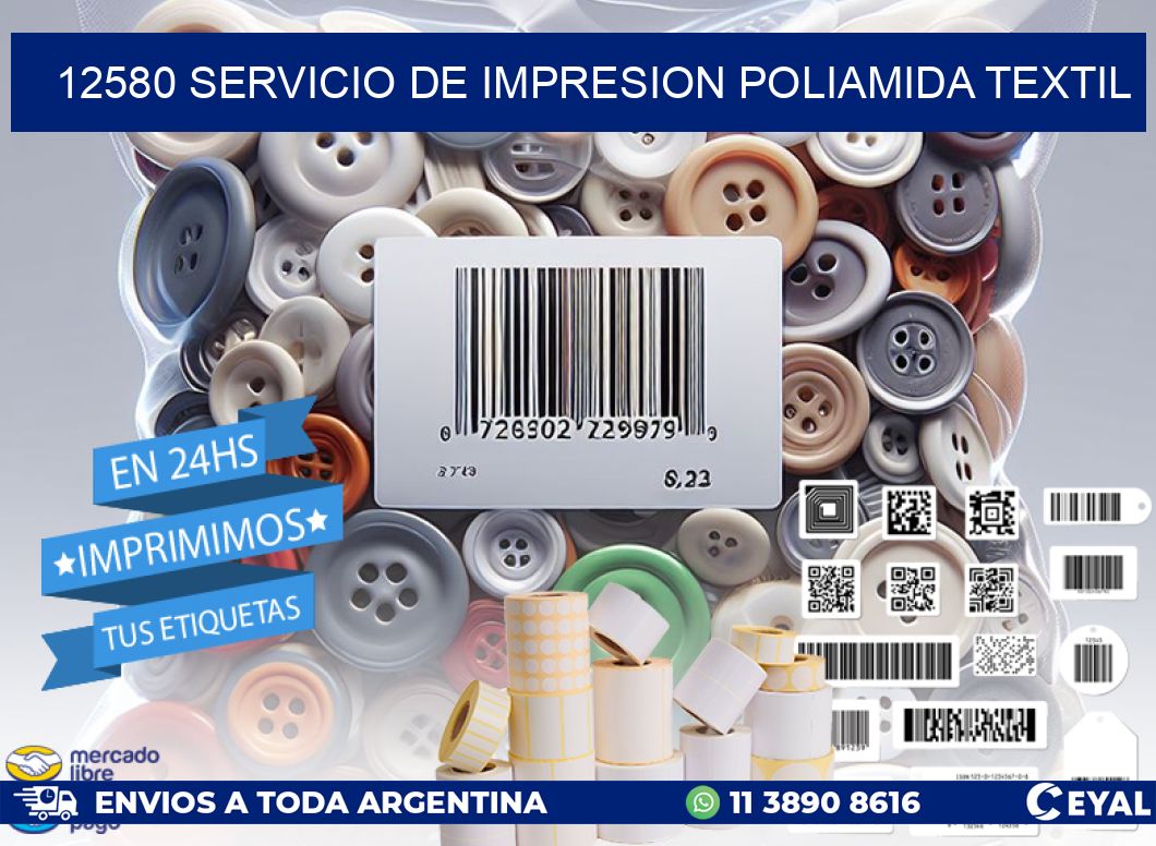 12580 SERVICIO DE IMPRESION POLIAMIDA TEXTIL