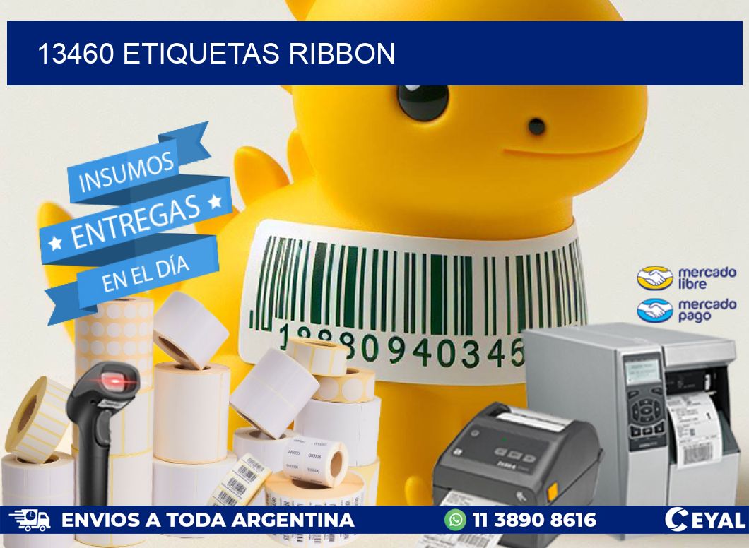 13460 ETIQUETAS RIBBON