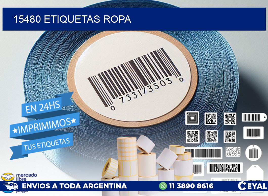15480 ETIQUETAS ROPA