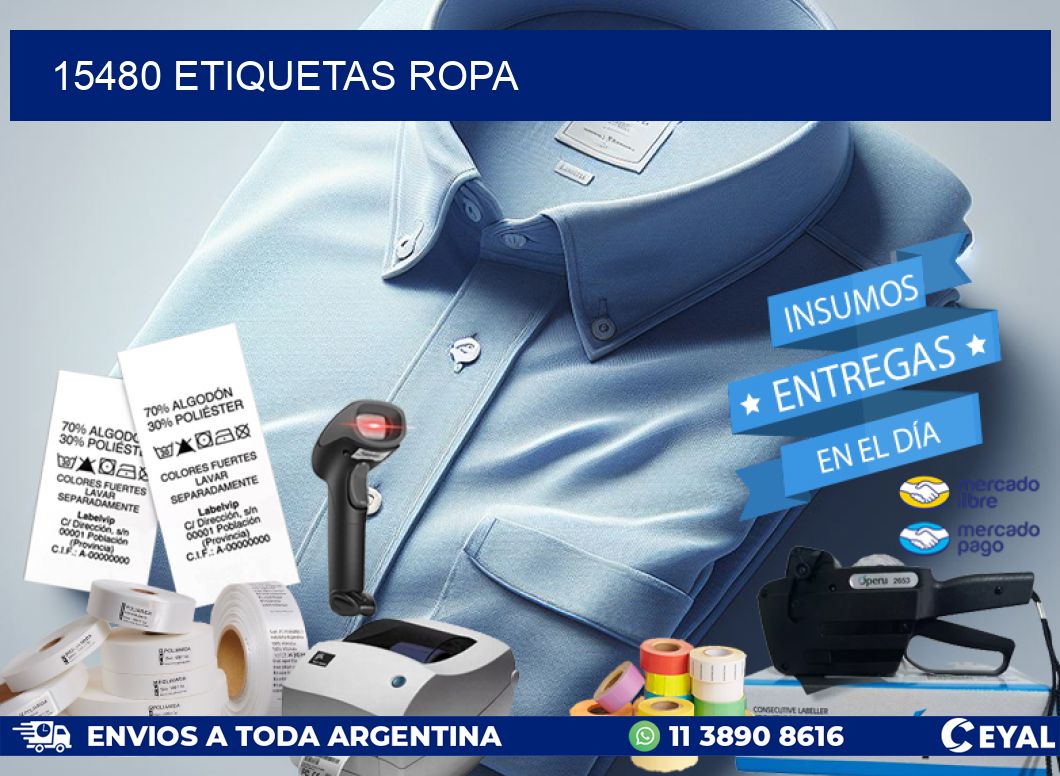 15480 ETIQUETAS ROPA