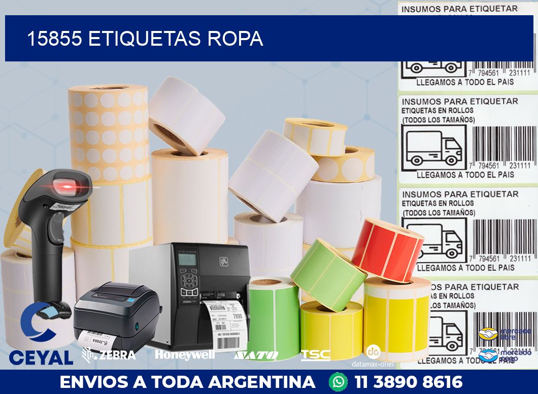 15855 ETIQUETAS ROPA
