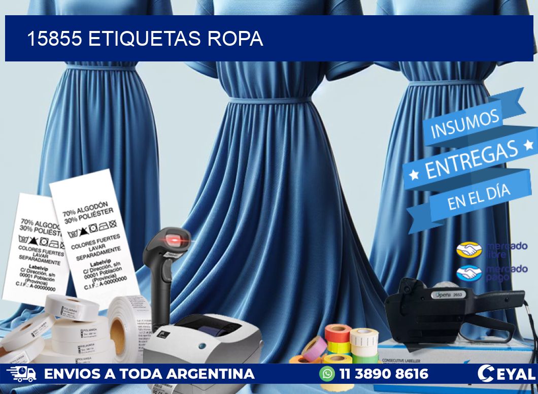 15855 ETIQUETAS ROPA