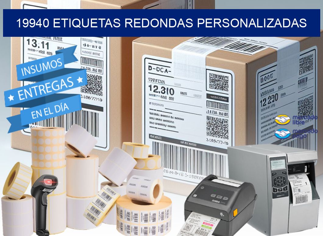 19940 ETIQUETAS REDONDAS PERSONALIZADAS