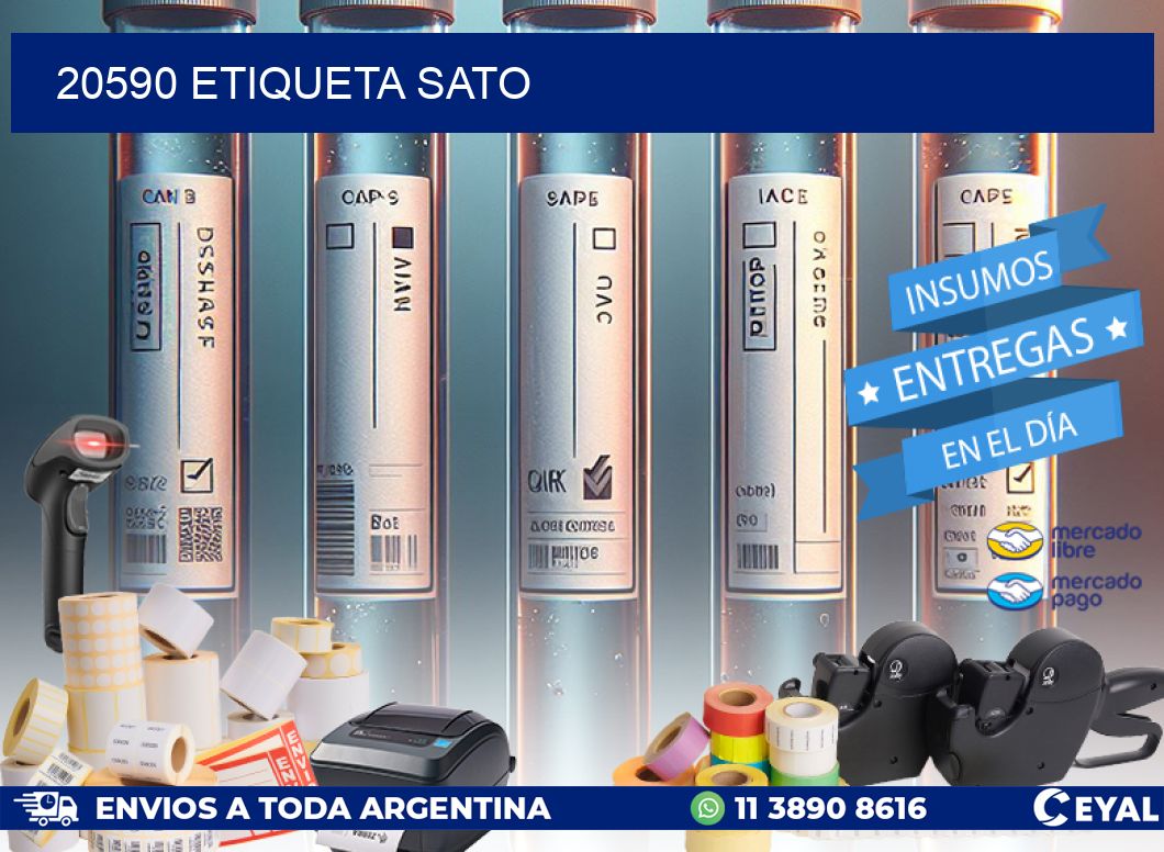 20590 etiqueta sato