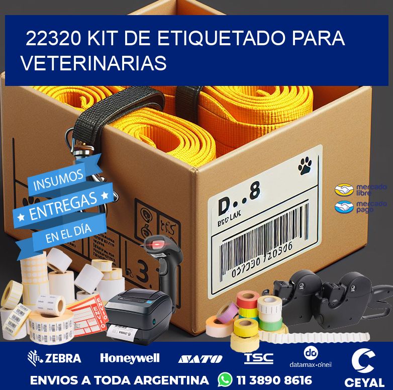 22320 KIT DE ETIQUETADO PARA VETERINARIAS