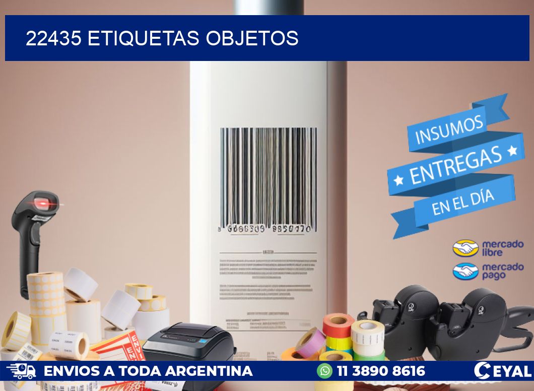 22435 etiquetas objetos
