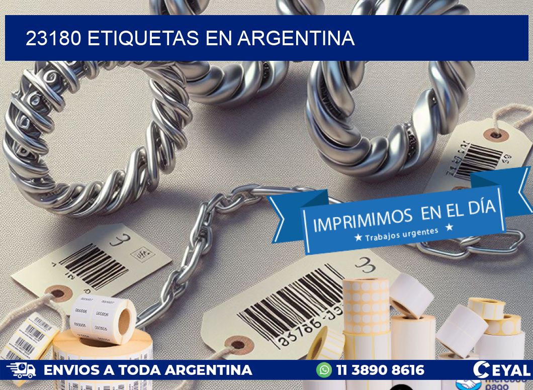 23180 etiquetas en argentina