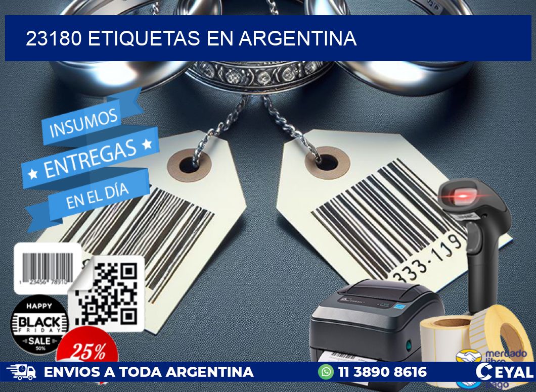 23180 etiquetas en argentina