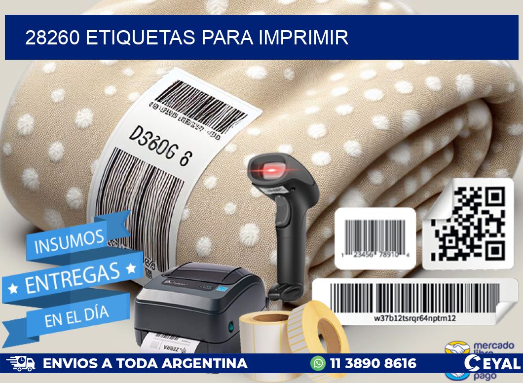 28260 etiquetas para imprimir