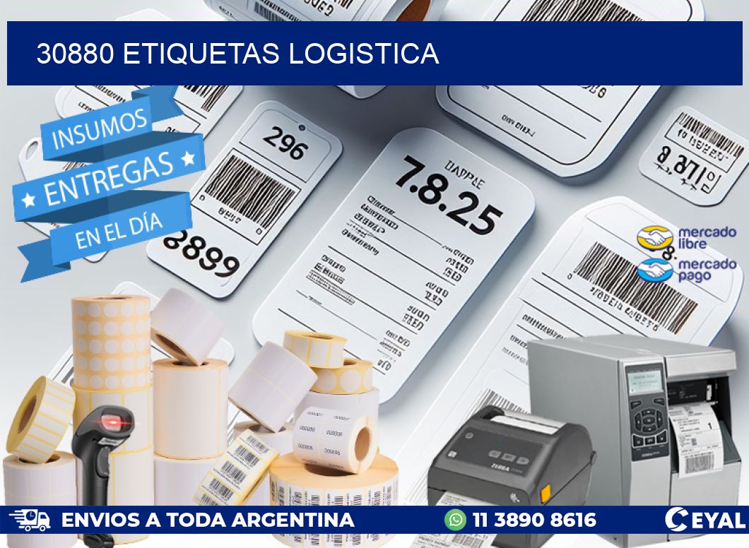 30880 etiquetas logistica