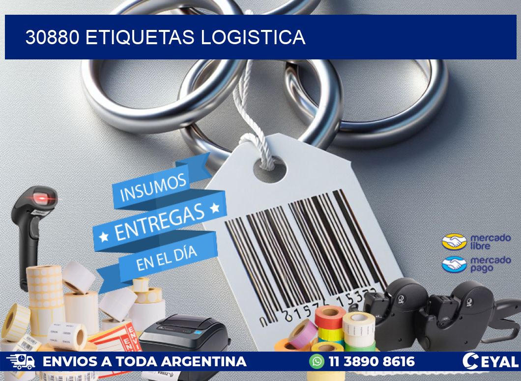 30880 etiquetas logistica