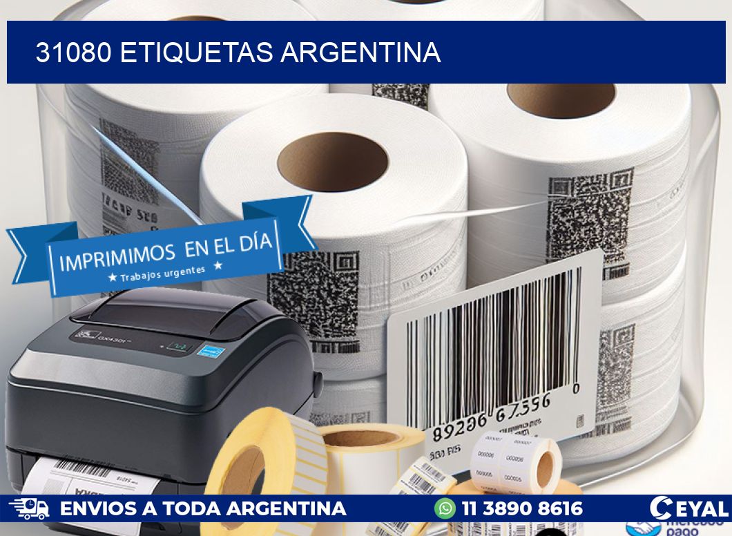 31080 ETIQUETAS ARGENTINA
