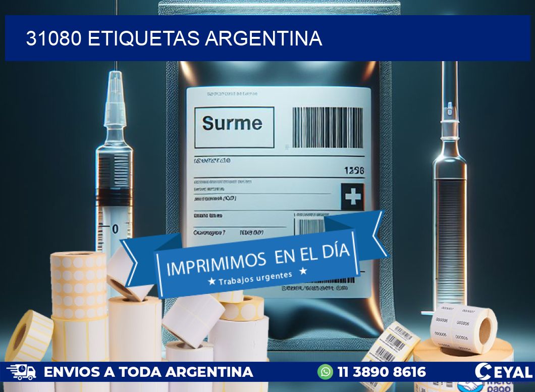 31080 ETIQUETAS ARGENTINA