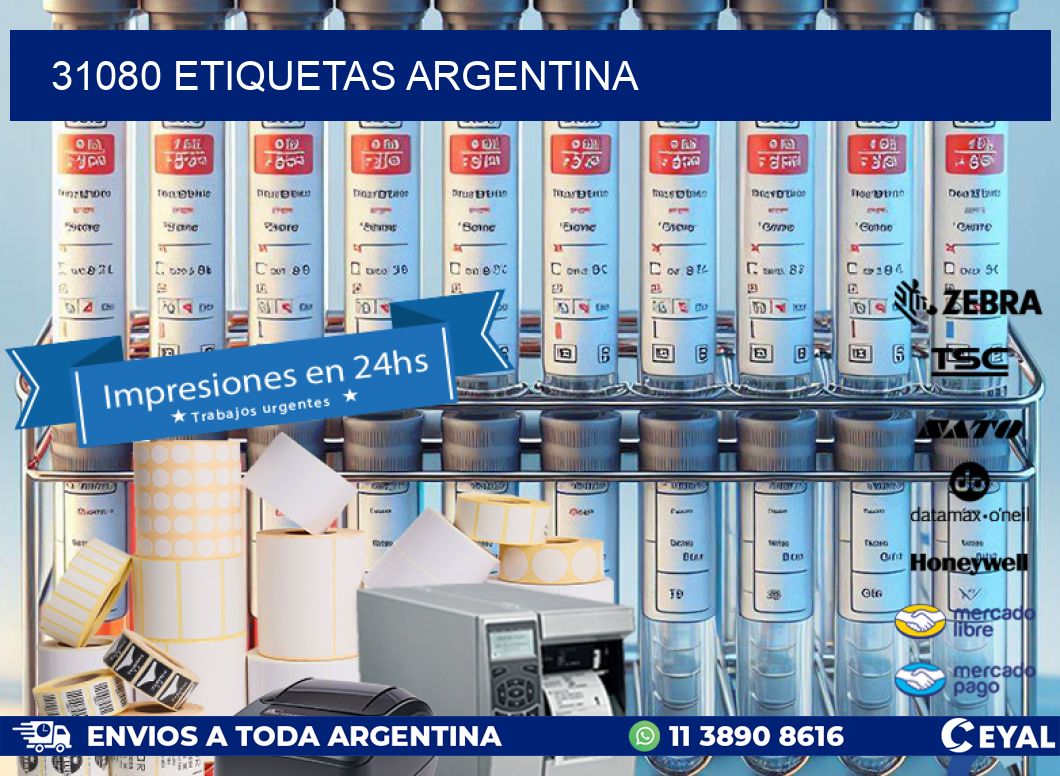 31080 ETIQUETAS ARGENTINA