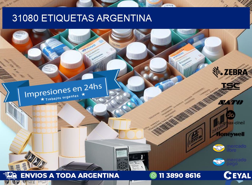 31080 ETIQUETAS ARGENTINA