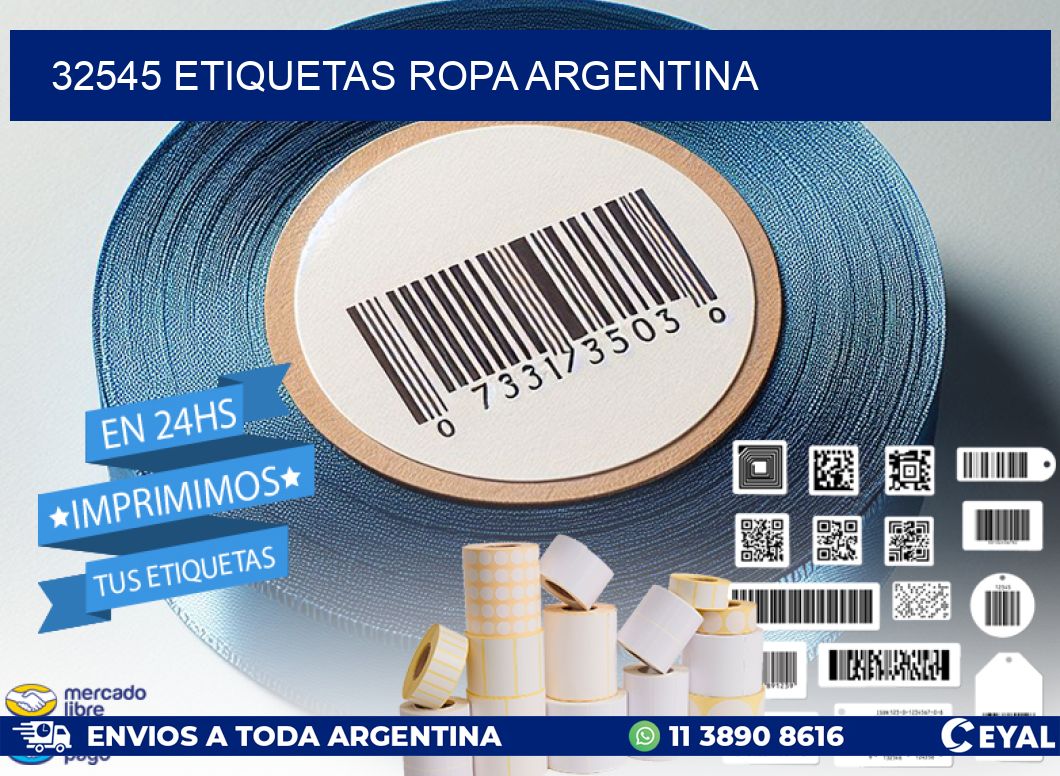 32545 ETIQUETAS ROPA ARGENTINA