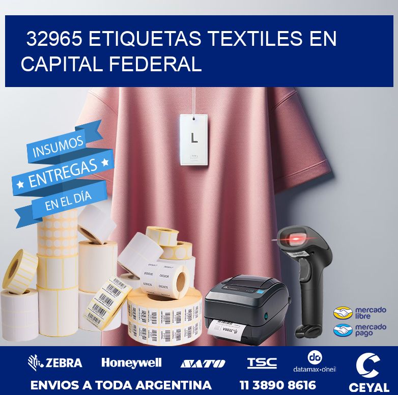 32965 ETIQUETAS TEXTILES EN CAPITAL FEDERAL