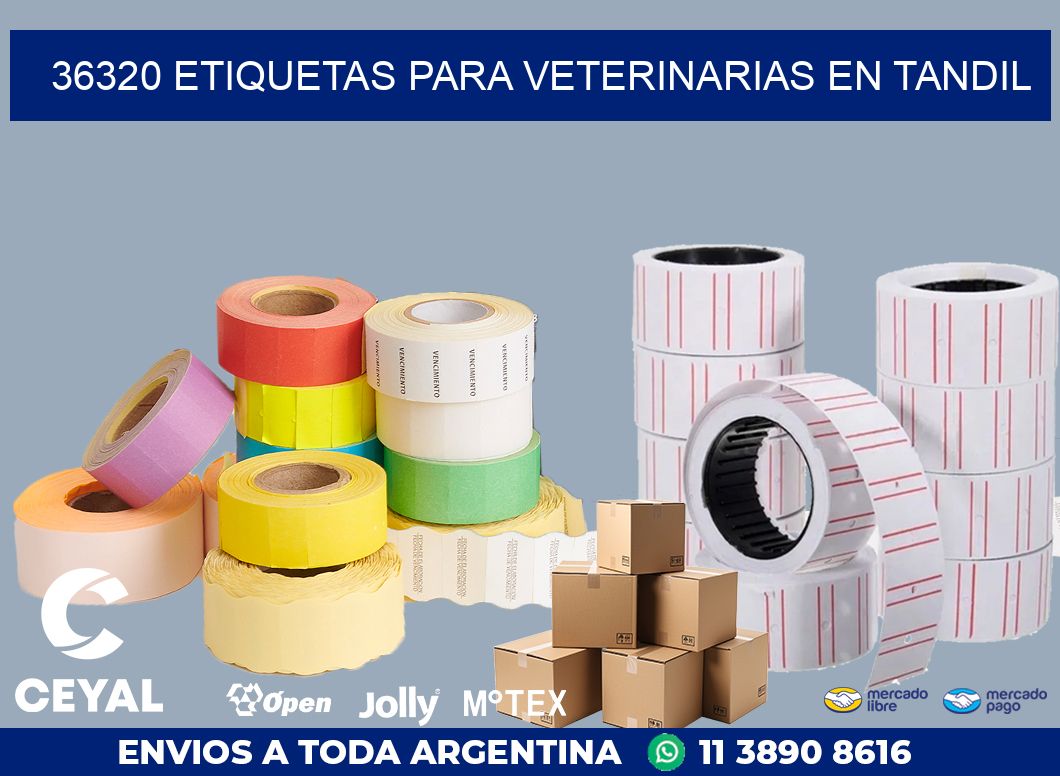 36320 ETIQUETAS PARA VETERINARIAS EN TANDIL