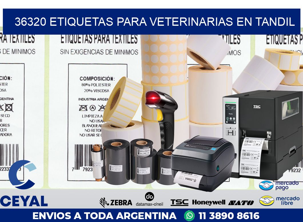 36320 ETIQUETAS PARA VETERINARIAS EN TANDIL