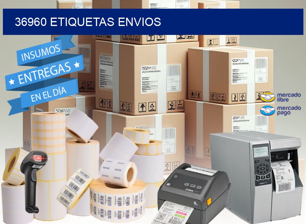 36960 etiquetas envios