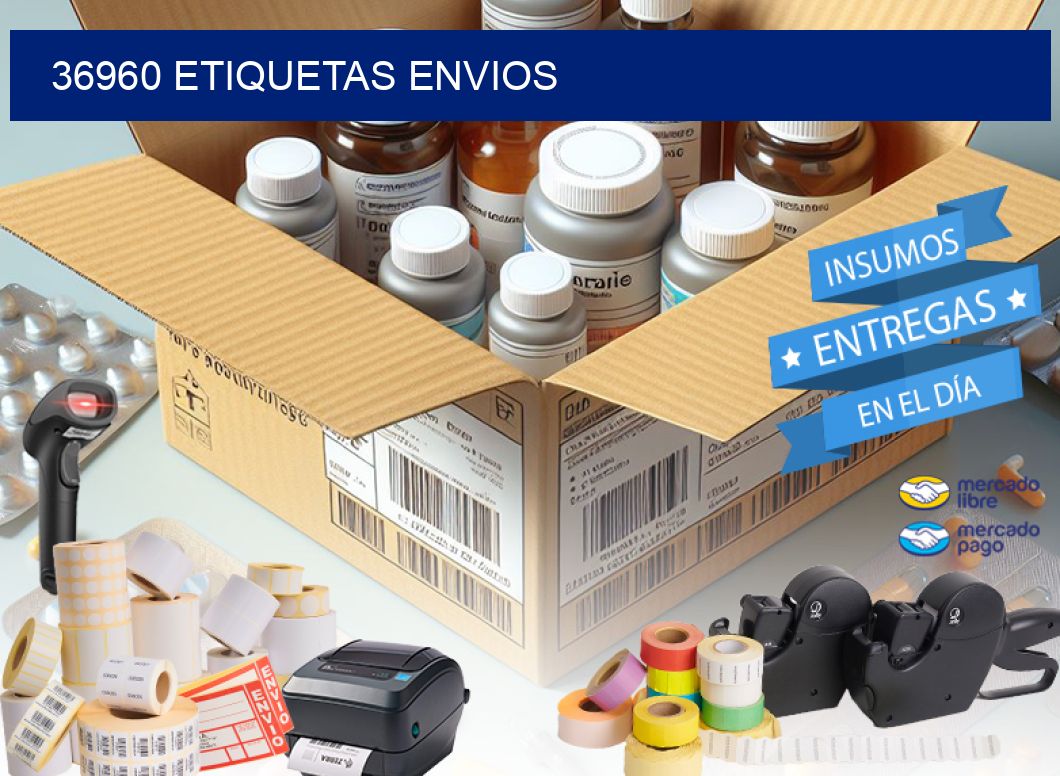 36960 etiquetas envios