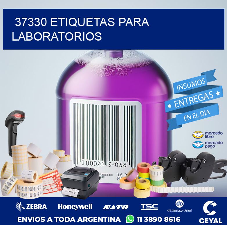 37330 ETIQUETAS PARA LABORATORIOS
