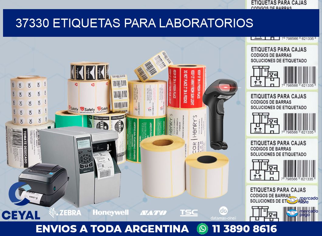 37330 ETIQUETAS PARA LABORATORIOS