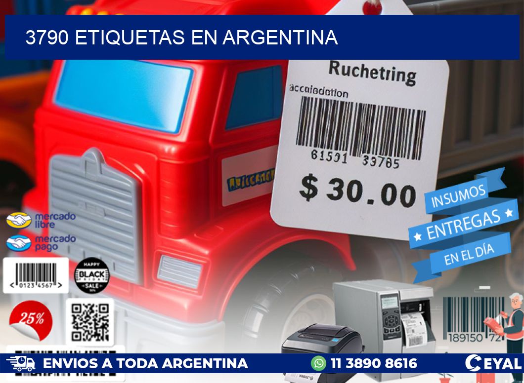 3790 etiquetas en argentina