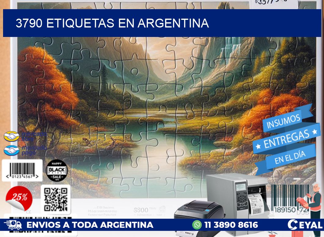 3790 etiquetas en argentina