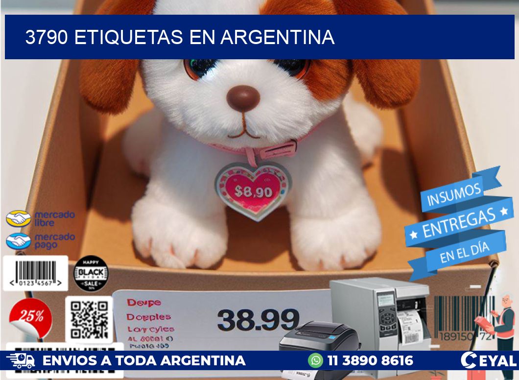 3790 etiquetas en argentina