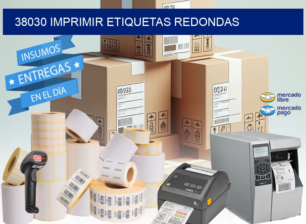 38030 IMPRIMIR ETIQUETAS REDONDAS