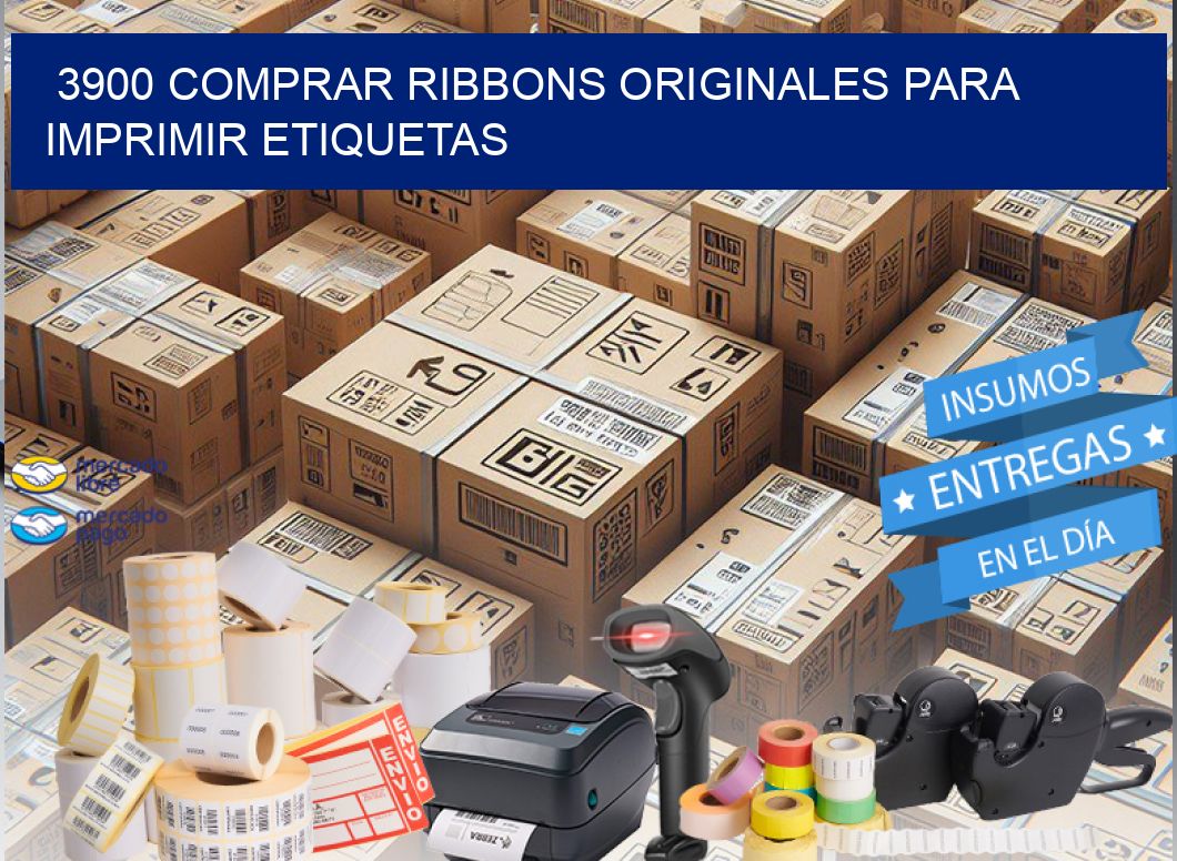3900 COMPRAR RIBBONS ORIGINALES PARA IMPRIMIR ETIQUETAS